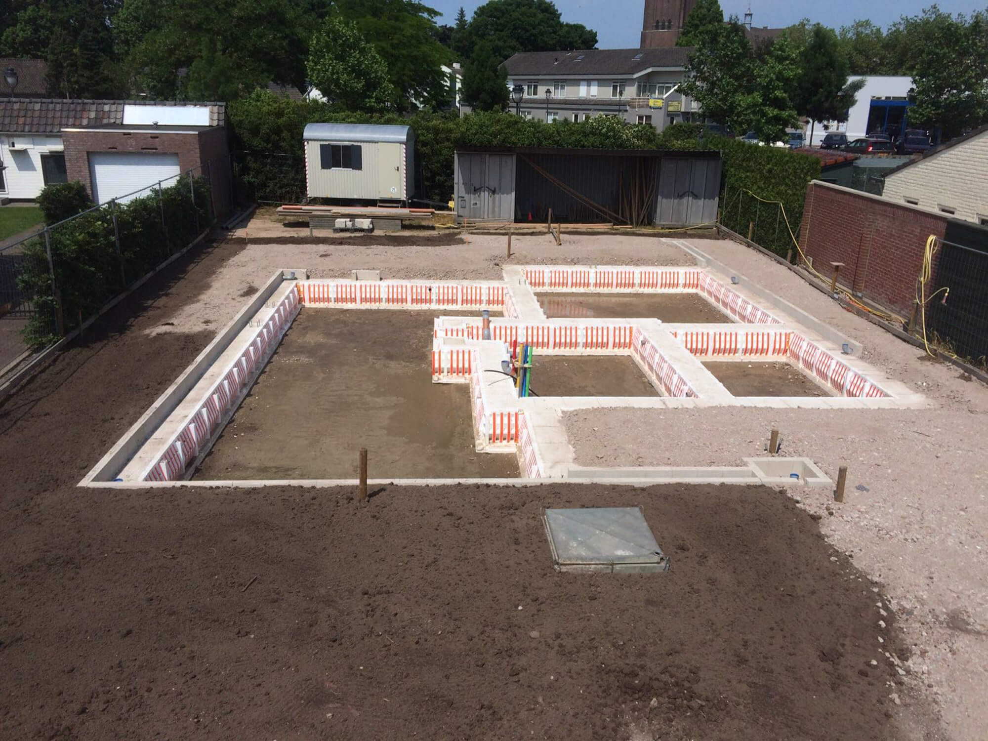 Fundering nieuwbouw Bemmel